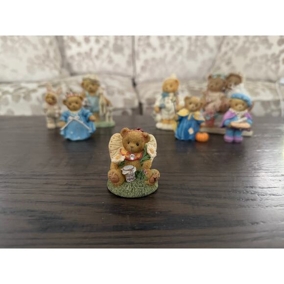 Lot of 8 Collectible Cherished Teddies Bear Figurines - Picture 7 of 10